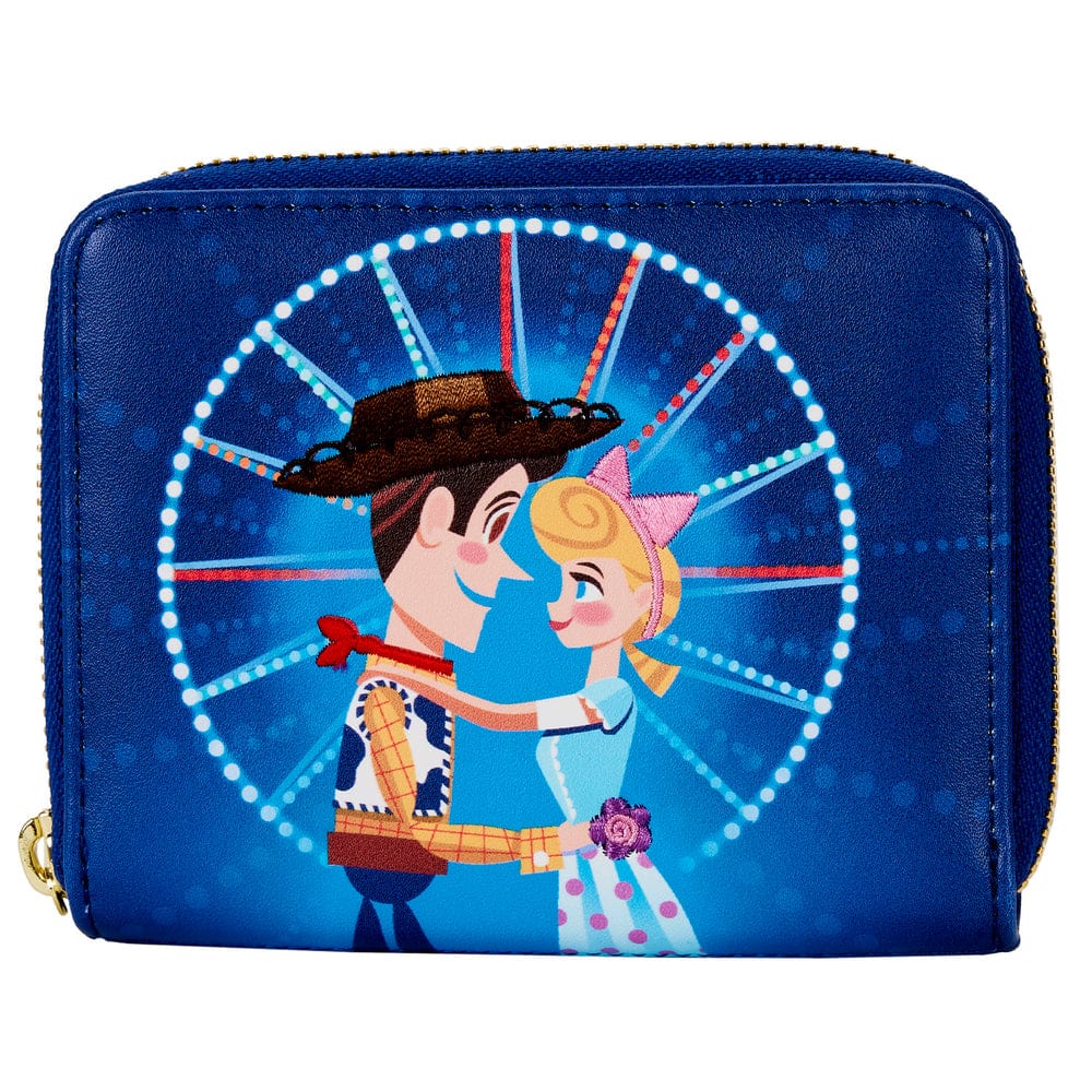 LOUNGEFLY PIXAR MOMENT TOY STORY WOODY BO PEEP WALLET 671803405127