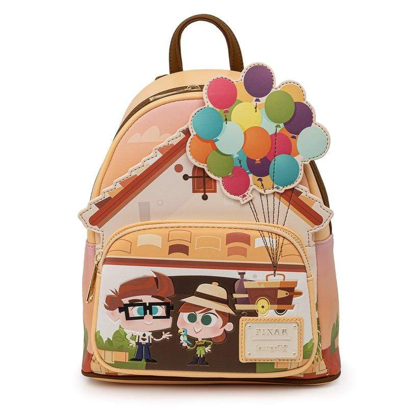 LOUNGEFLY PIXAR UP WORKING BUDDIES MINI BACKPACK 671803376229