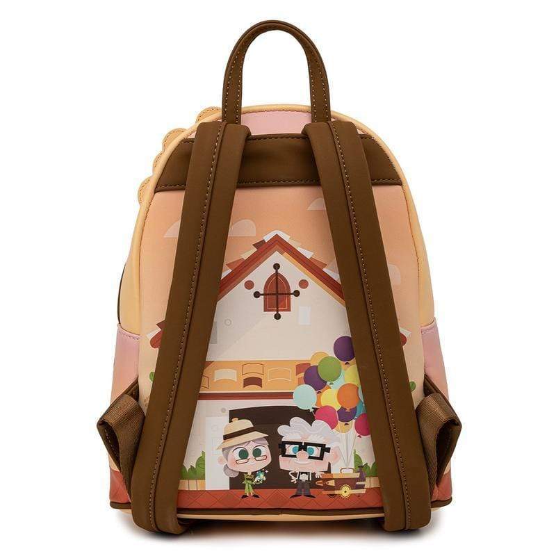 LOUNGEFLY PIXAR UP WORKING BUDDIES MINI BACKPACK 671803376229