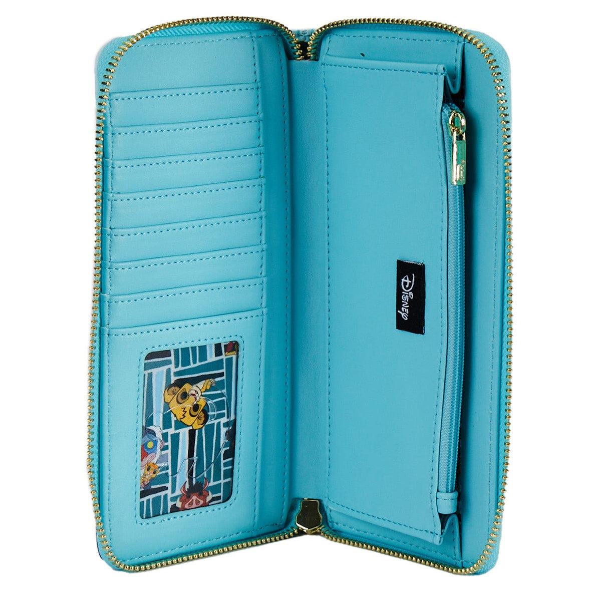 LOUNGEFLY POP BY DISNEY LION KING PRIDE ROCK ZIP AROUND WALLET 671803403673