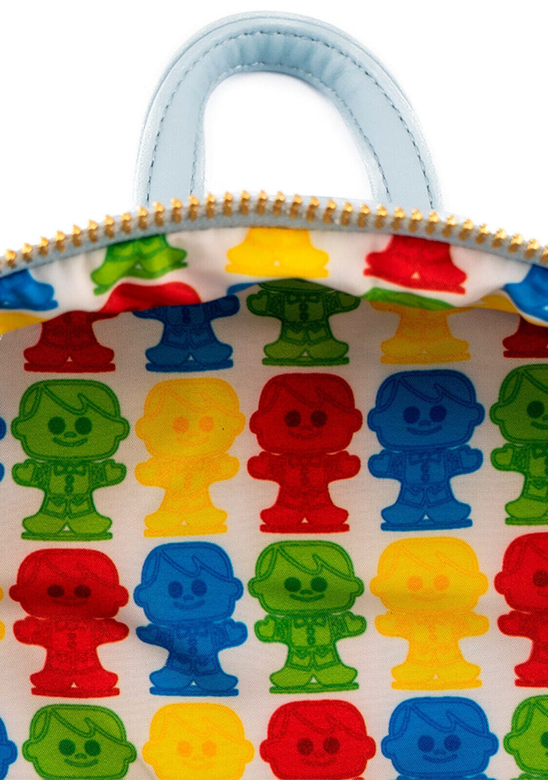 LOUNGEFLY POP BY HASBRO CANDY LAND TAKE ME TO THE CANDY MINI BACKPACK 671803395510
