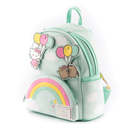 LOUNGEFLY PUSHEEN X HELLO KITTY BALLOONS AND RAINBOW MINI BACKPACK 671803382619