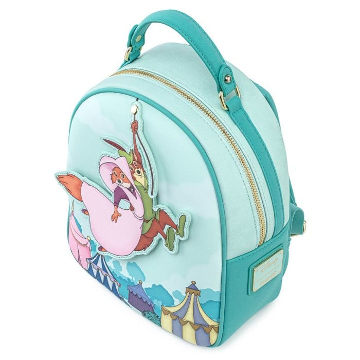 LOUNGEFLY ROBIN AND MARIAN SWINGING MINI BACKPACK 671803358645
