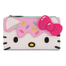 LOUNGEFLY SANRIO HELLO KITTY CUPCAKE FLAP WALLET 671803387577