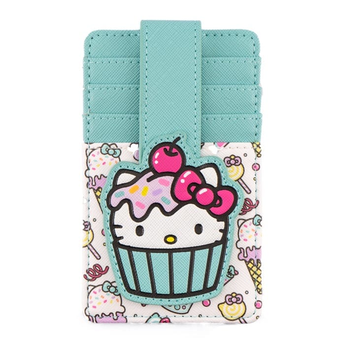 LOUNGEFLY SANRIO HELLO KITTY SWEET TREATS CARDHOLDER 671803387560