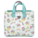 LOUNGEFLY SANRIO LITTLE TWIN STARS RAINBOW AOP CROSSBODY BAG 671803361270