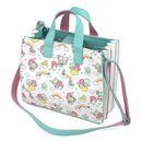 LOUNGEFLY SANRIO LITTLE TWIN STARS RAINBOW AOP CROSSBODY BAG 671803361270