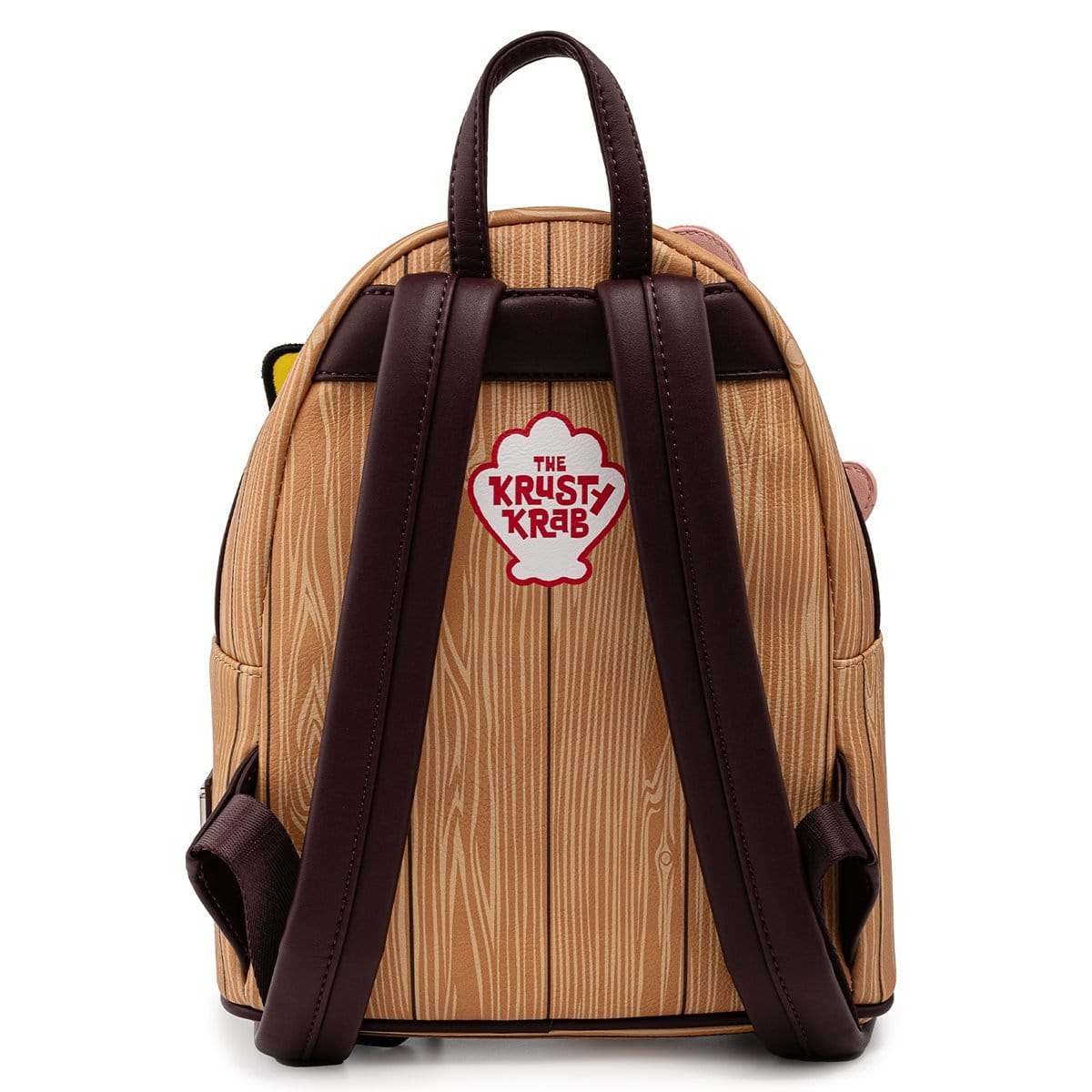 LOUNGEFLY SPONGEBOB CRABBY PATTY GROUP MINI BACKPACK 671803372054