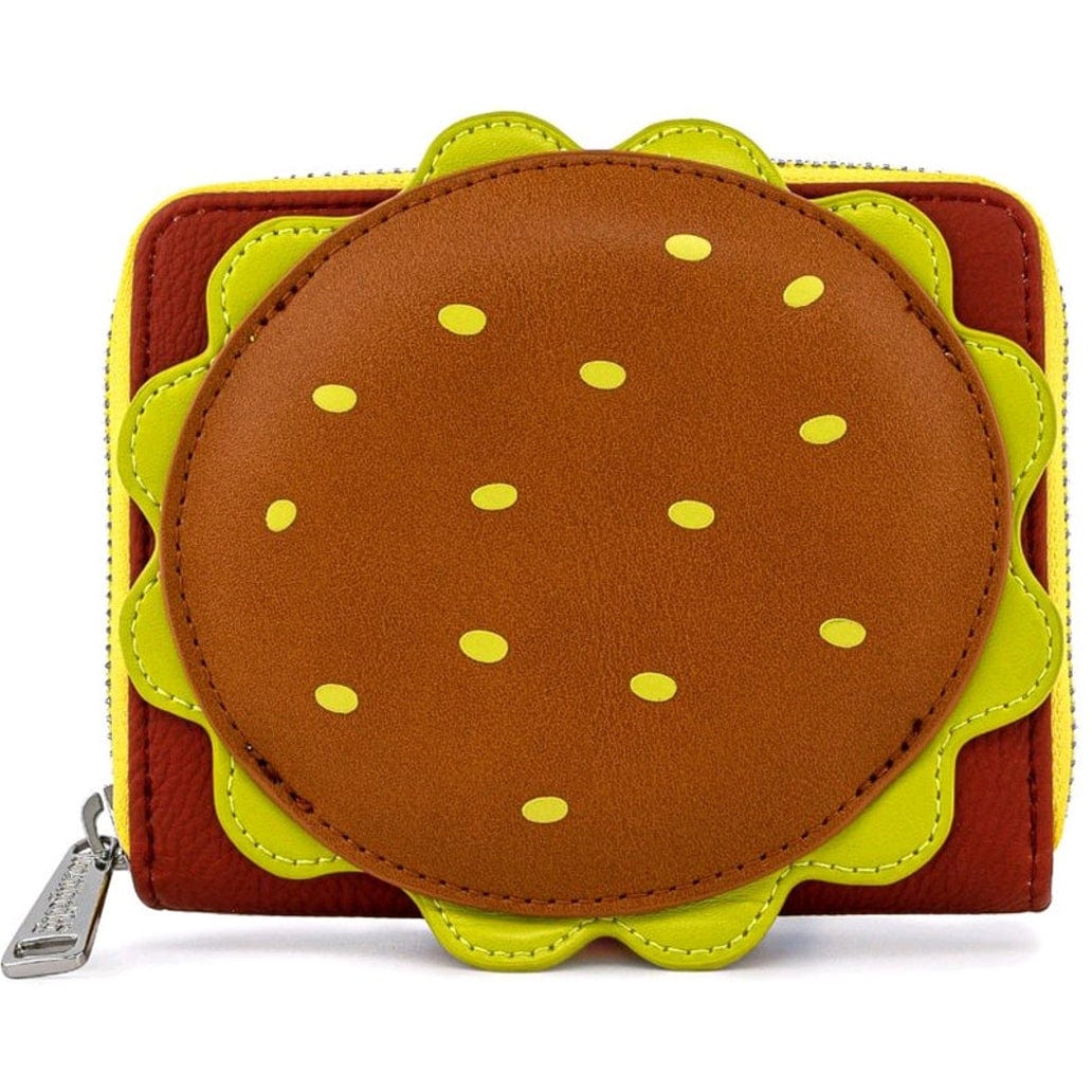 LOUNGEFLY SPONGEBOB PLANKTON KRABBY PATTY ZIP AROUND WALLET 671803362024