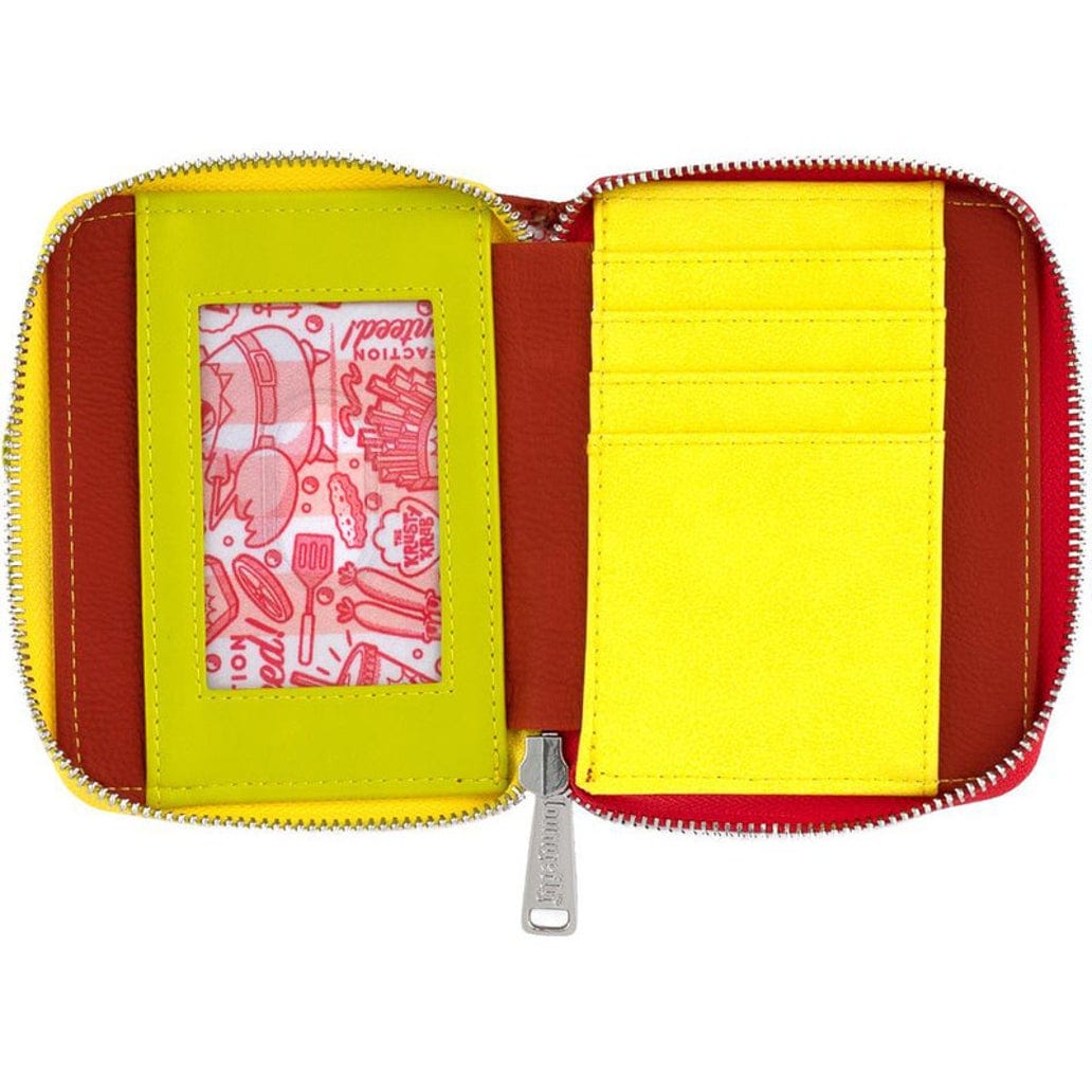 LOUNGEFLY SPONGEBOB PLANKTON KRABBY PATTY ZIP AROUND WALLET 671803362024