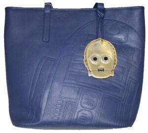 LOUNGEFLY STAR WARS R2D2 C3PO TOTE BAG 671803259935
