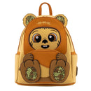 LOUNGEFLY STAR WARS WICKET FOOTSIE COSPLAY MINI BACKPACK 671803386518