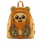 LOUNGEFLY STAR WARS WICKET FOOTSIE COSPLAY MINI BACKPACK 671803386518