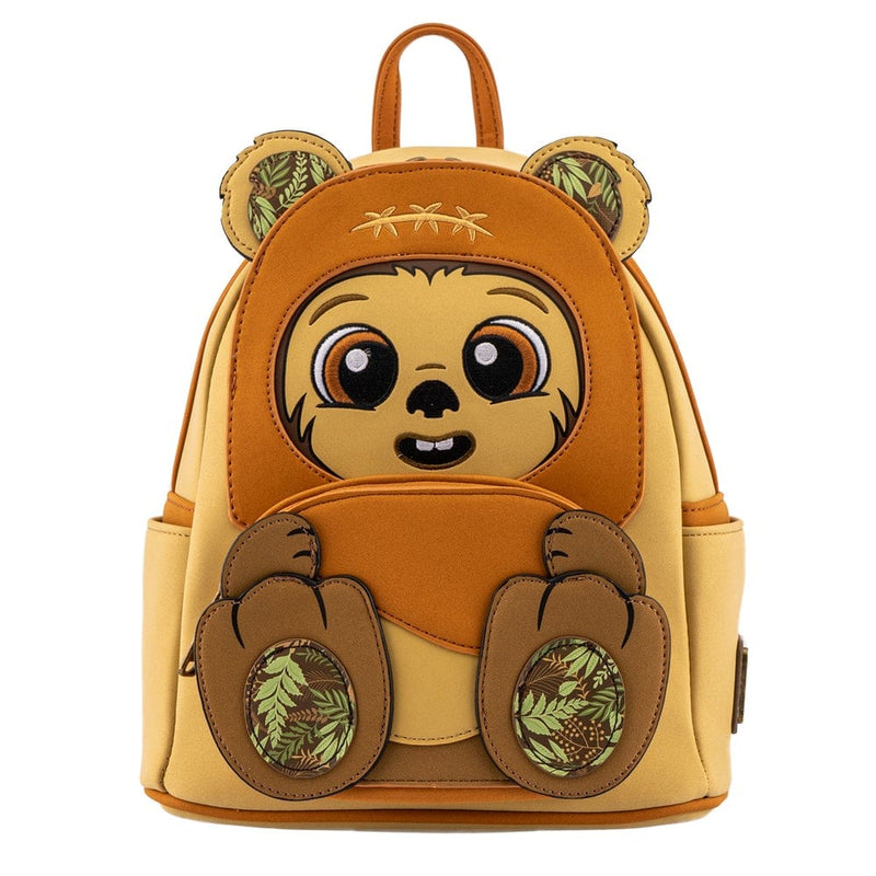 LOUNGEFLY STAR WARS WICKET FOOTSIE COSPLAY MINI BACKPACK 671803386518