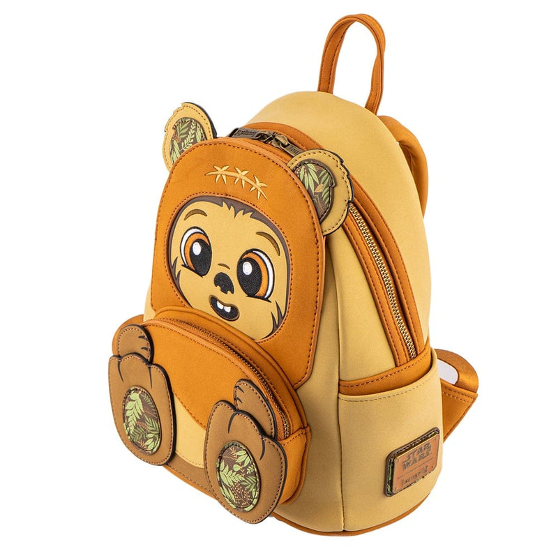 LOUNGEFLY STAR WARS WICKET FOOTSIE COSPLAY MINI BACKPACK 671803386518