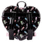 LOUNGEFLY VALFRE DOUBLE HEART MINI BACKPACK 671803405264