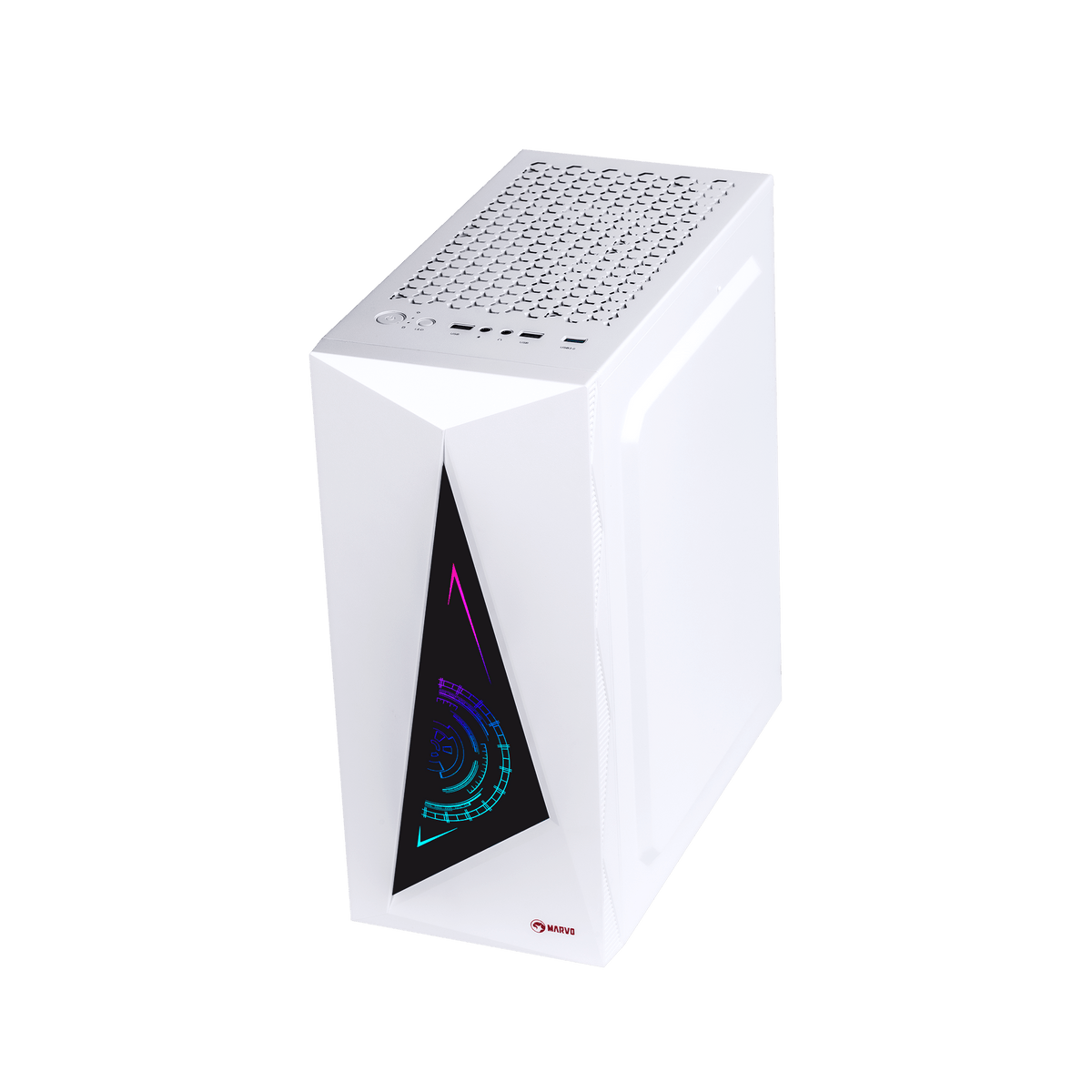 MARVO CA-119 PC CASE WHITE 6932391927120