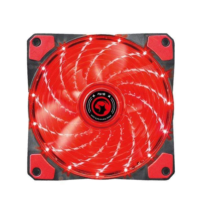 MARVO FN-10RD LED FAN RED 6932391909126