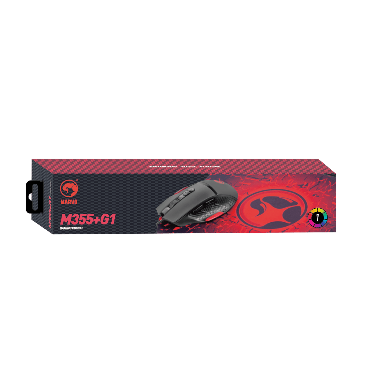 MARVO M355+G1  2IN1 MOUSE AND MOUSE PAD COMBO 6932391919989