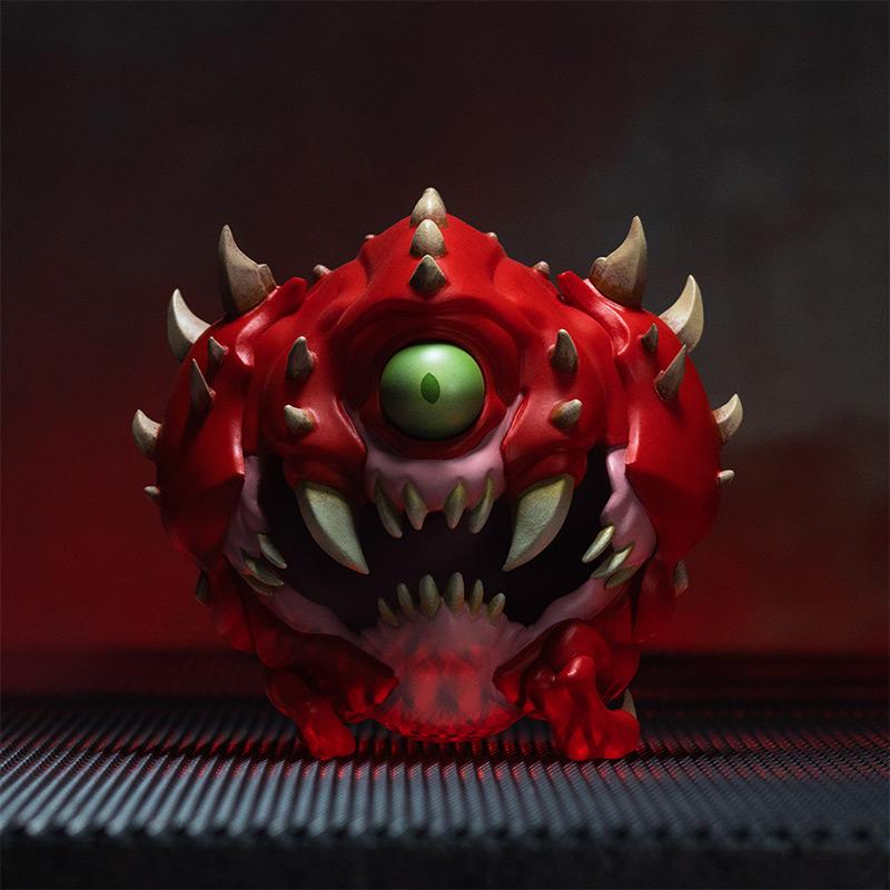 MERCHANDISE DOOM - CACODEMON COLLECTIBLE FIGURINE 5056280426318