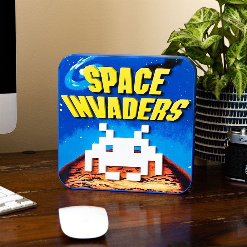 MERCHANDISE OFFICIAL SPACE INVADERS 3D LAMP 5056280430278