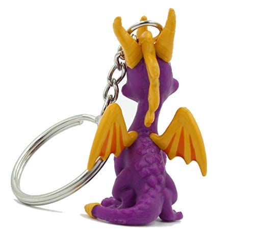 MERCHENDISE OFFICIAL SPYRO THE DRAGON 3D KEYRING  NUMSKULL 5060576842812