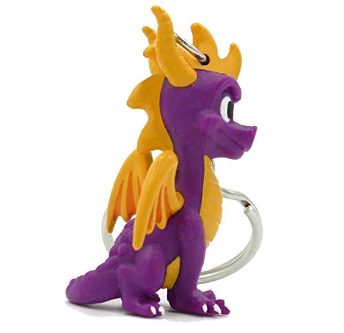 MERCHENDISE OFFICIAL SPYRO THE DRAGON 3D KEYRING  NUMSKULL 5060576842812