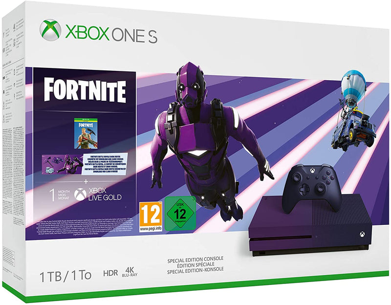 Console Microsoft Xbox One S 1Tb Edição Limitada Roxo em Promoção