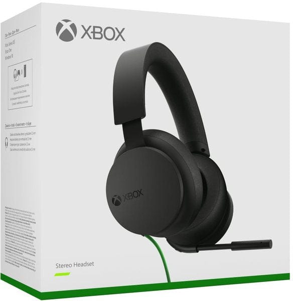 MICROSOFT XBOX STEREO HEADSET 8LI-00002 BLACK 889842748048