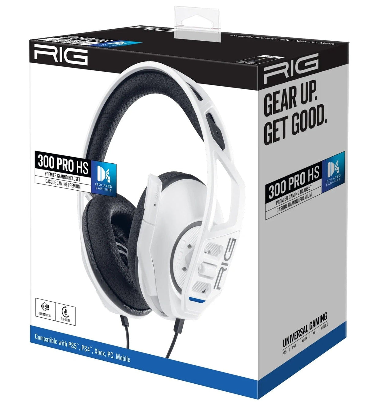 NACON HEADSET RIG 300 PRO HS WHITE 3665962009262