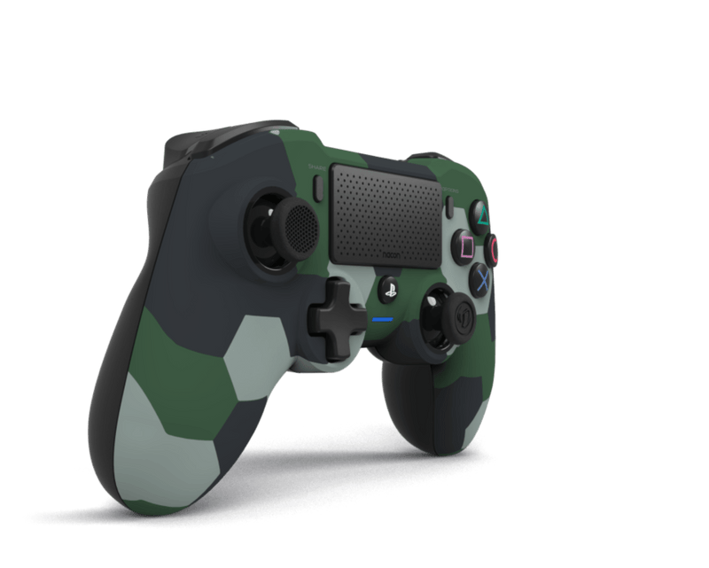 Necxus - Joystick Ps4 Nacon Green Camo Wired Compact