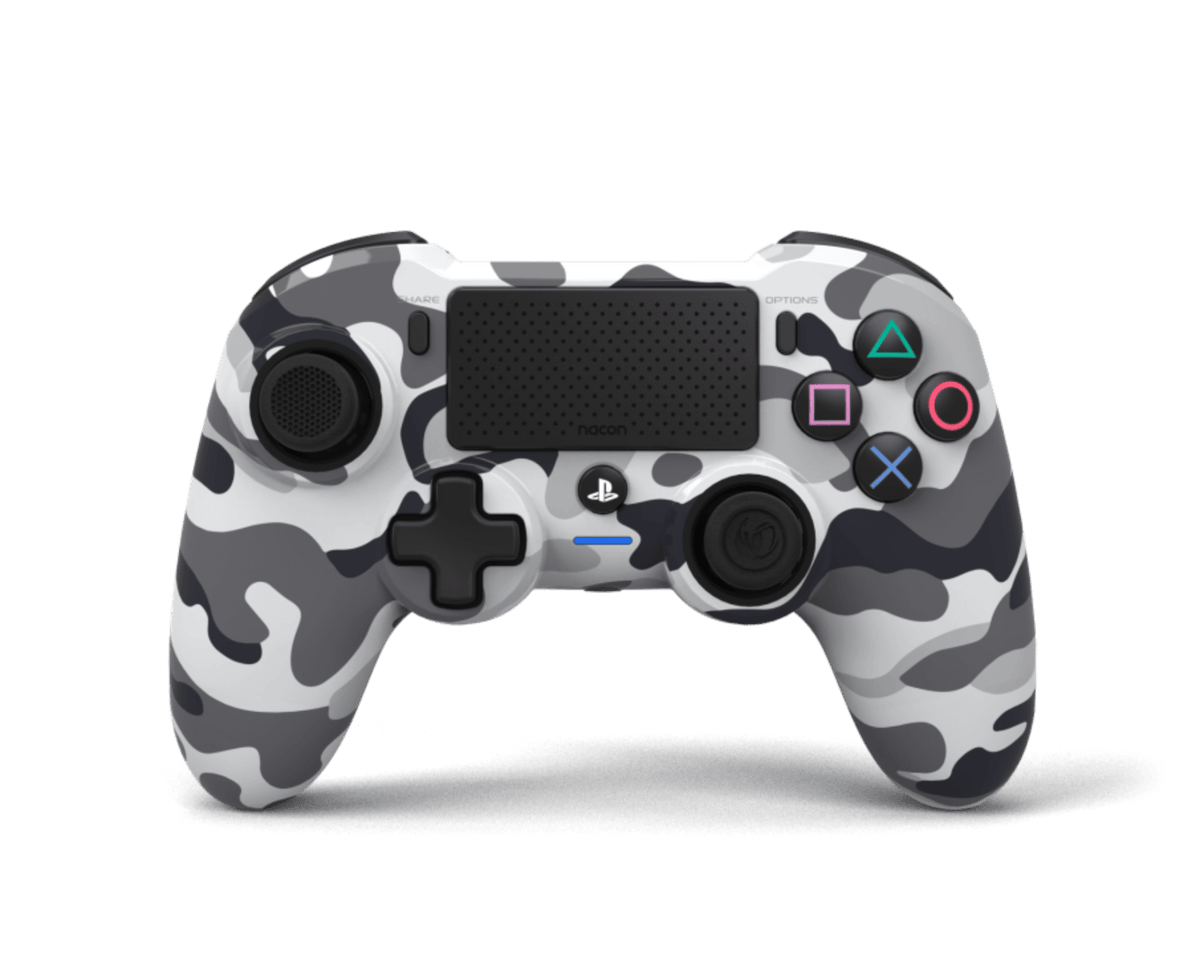 NACON PS4 ASYMMETRIC WIRELESS CONTROLLER GREY CAMO 3665962010107