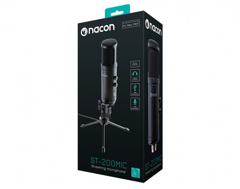 NACON USB ST-200 STREAMING MICROPHONE 3499550362237