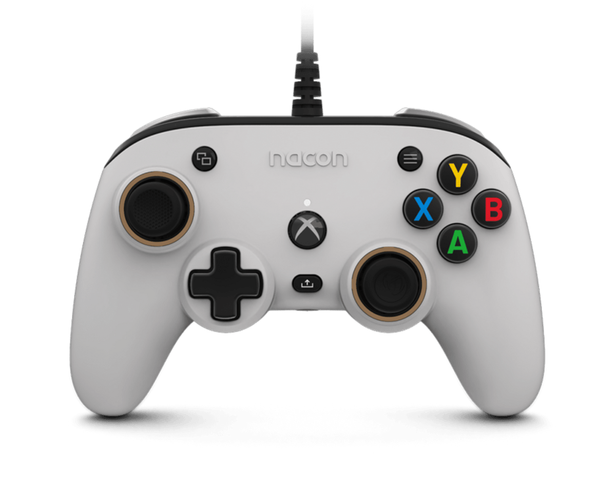 NACON XBOX SERIES PRO COMPACT CONTROLLER WHITE 3665962005301