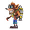 NECA CRASH BANDICOOT - 7 ACTION FIGURE- DELUXE JETPACK CRASH 634482410530