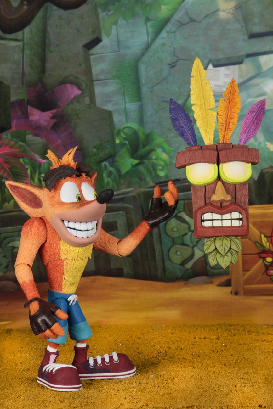 NECA CRASH BANDICOOT - ULTRA DELUX CRASH BANDICOOT 634482410608