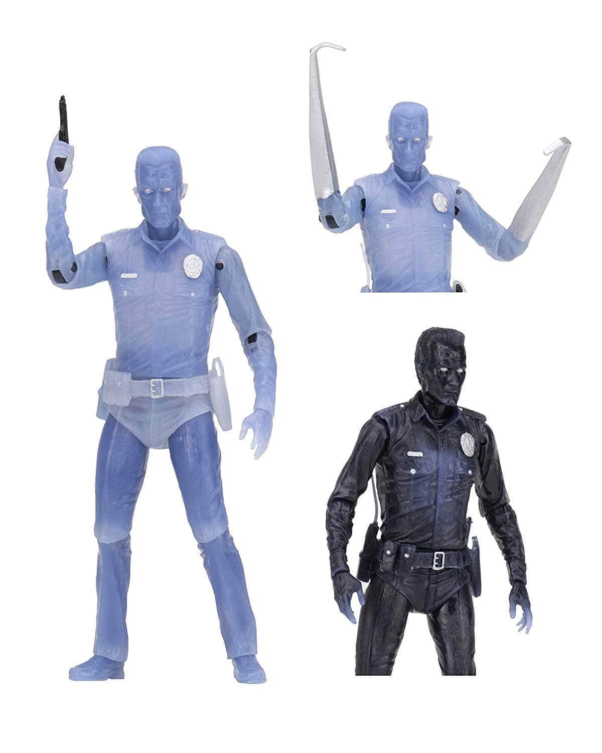 NECA TERMINATOR 2 - 7 KENNER TRIBUTE - T-1000 ULTIMATE EDITION 634482519196