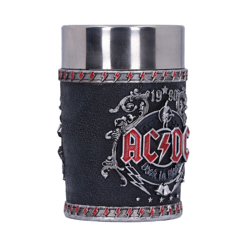 NEMESIS NOW ACDC BACK IN BLACK SHOT GLASS 8.5CM 801269143022