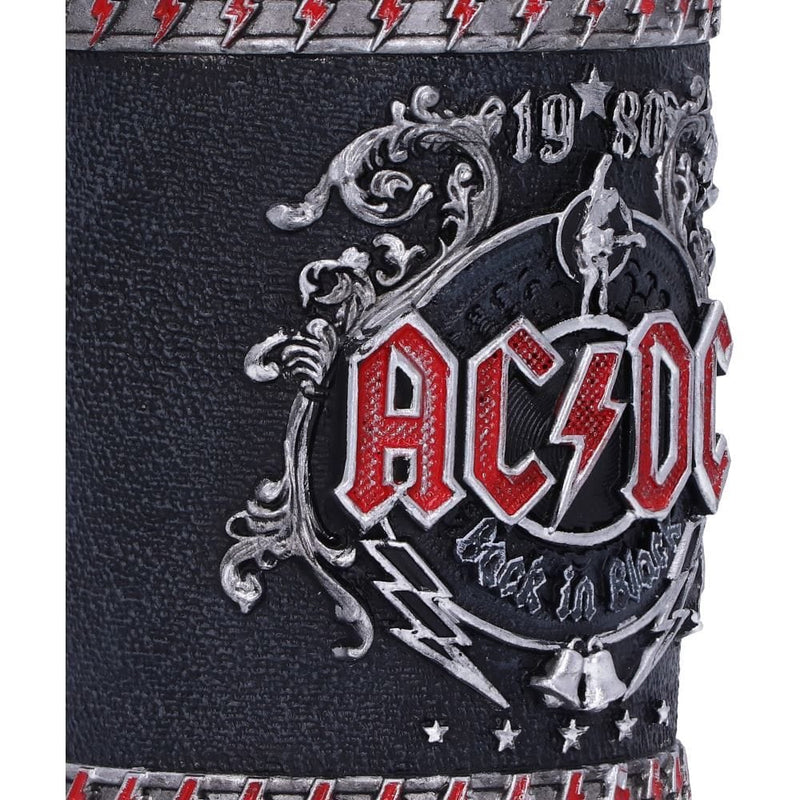 NEMESIS NOW ACDC BACK IN BLACK SHOT GLASS 8.5CM 801269143022