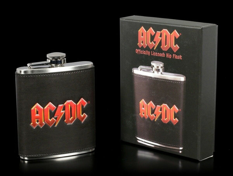 NEMESIS NOW ACDC HIP FLASK 7OZ 801269132415