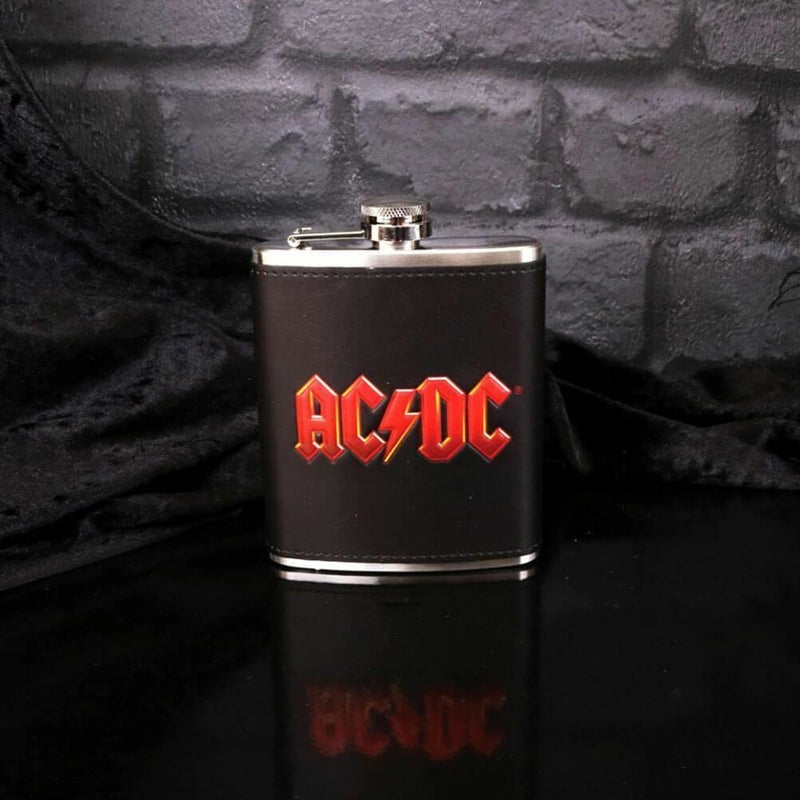 NEMESIS NOW ACDC HIP FLASK 7OZ 801269132415
