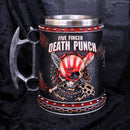 NEMESIS NOW FIVE FINGER DEATH PUNCH TANKARD 15CM 801269133368