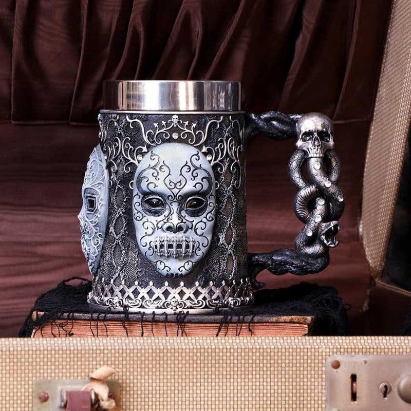 NEMESIS NOW HARRY POTTER DEATH EATER COLLECTIBLE TANKARD 801269143176