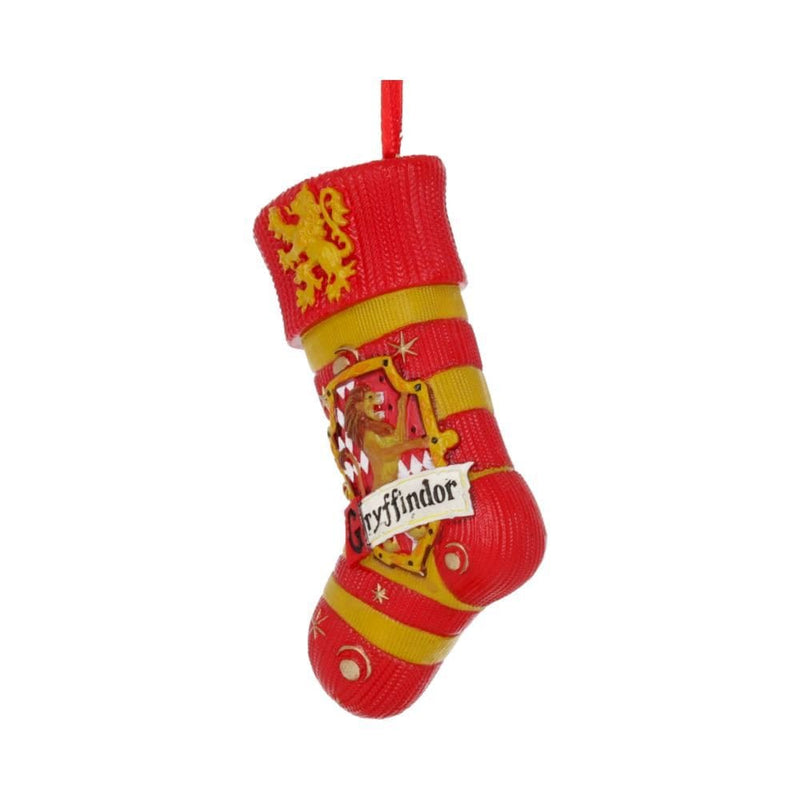 NEMESIS NOW HARRY POTTER GRYFFINDOR STOCKING HANGING ORNAMENT 801269143510