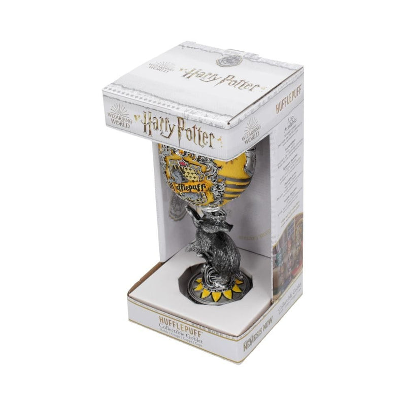 NEMESIS NOW HARRY POTTER HUFFLEPUFF COLLECTIBLE GOBLET 19.5CM 801269143244