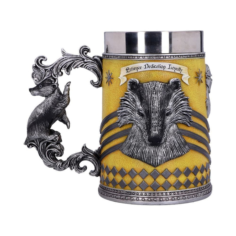 NEMESIS NOW HARRY POTTER HUFFLEPUFF COLLECTIBLE TANKARD 15.5CM 801269143237