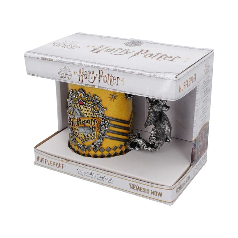 NEMESIS NOW HARRY POTTER HUFFLEPUFF COLLECTIBLE TANKARD 15.5CM 801269143237