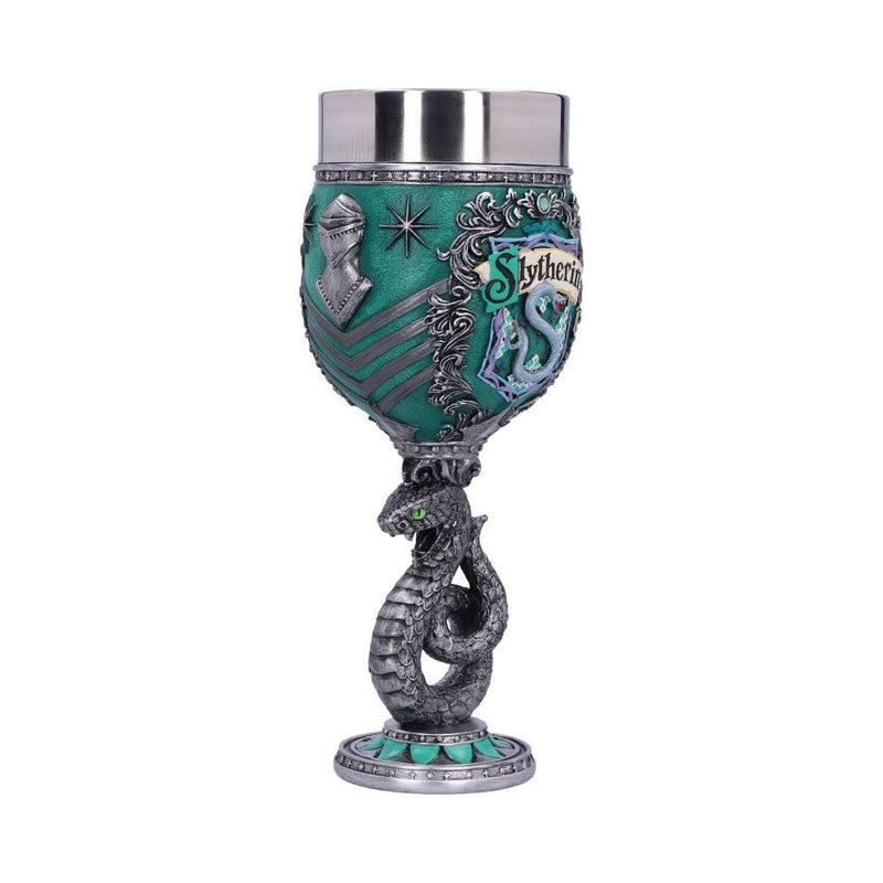 NEMESIS NOW HARRY POTTER SLYTHERIN COLLECTABLE  GOBLET 19.5CM 801269143220