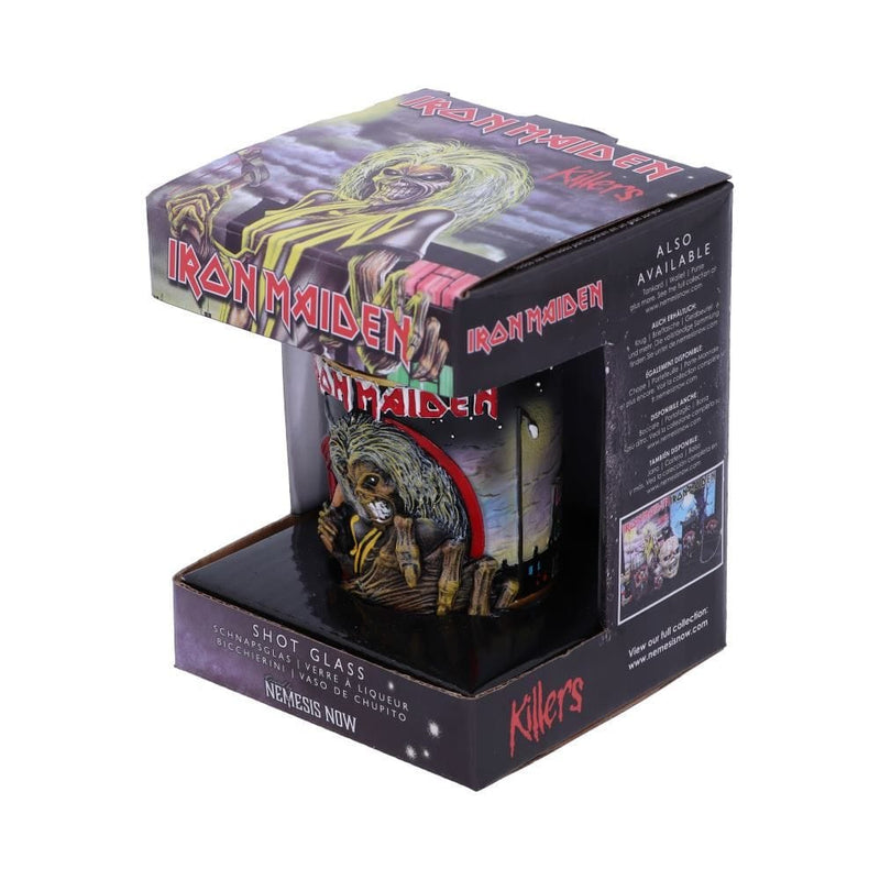 NEMESIS NOW IRON MAIDEN THE KILLERS SHOT GLASS 8.5CM 801269141066