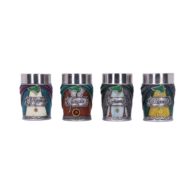 NEMESIS NOW LORD OF THE RINGS HOBBIT SHOT GLASS SET 801269146207